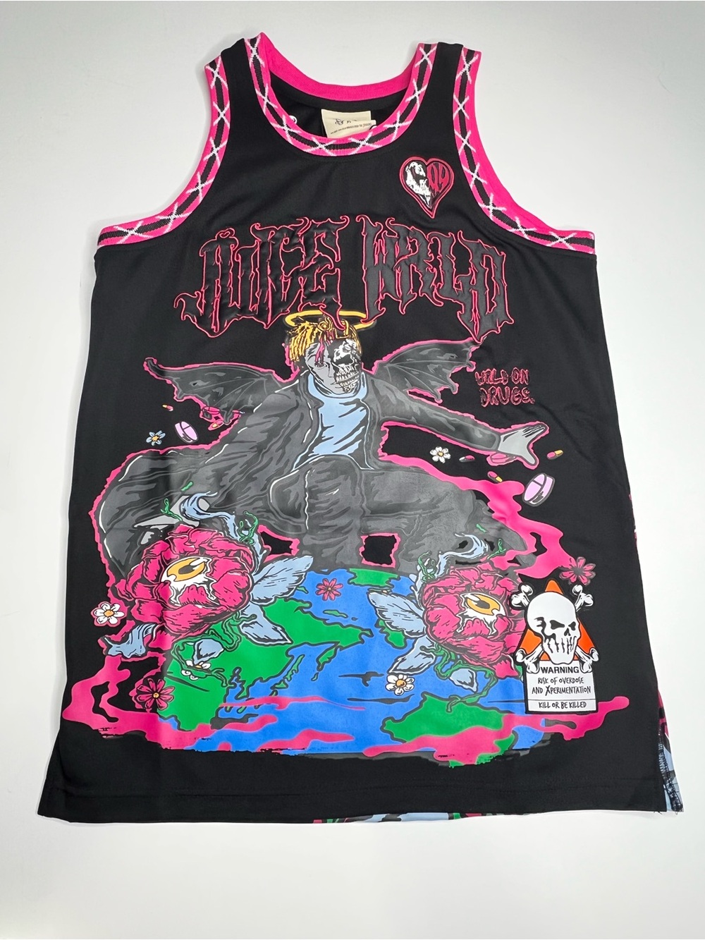 XS Brand X Juice WRLD 999 Basketball Jersey